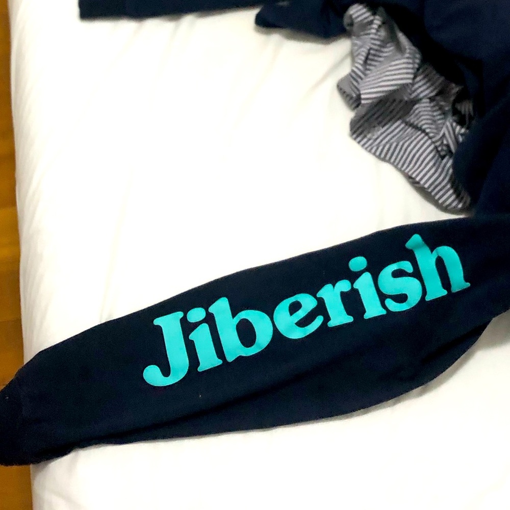 Jiberish x Champion Long Sleeve T shirt